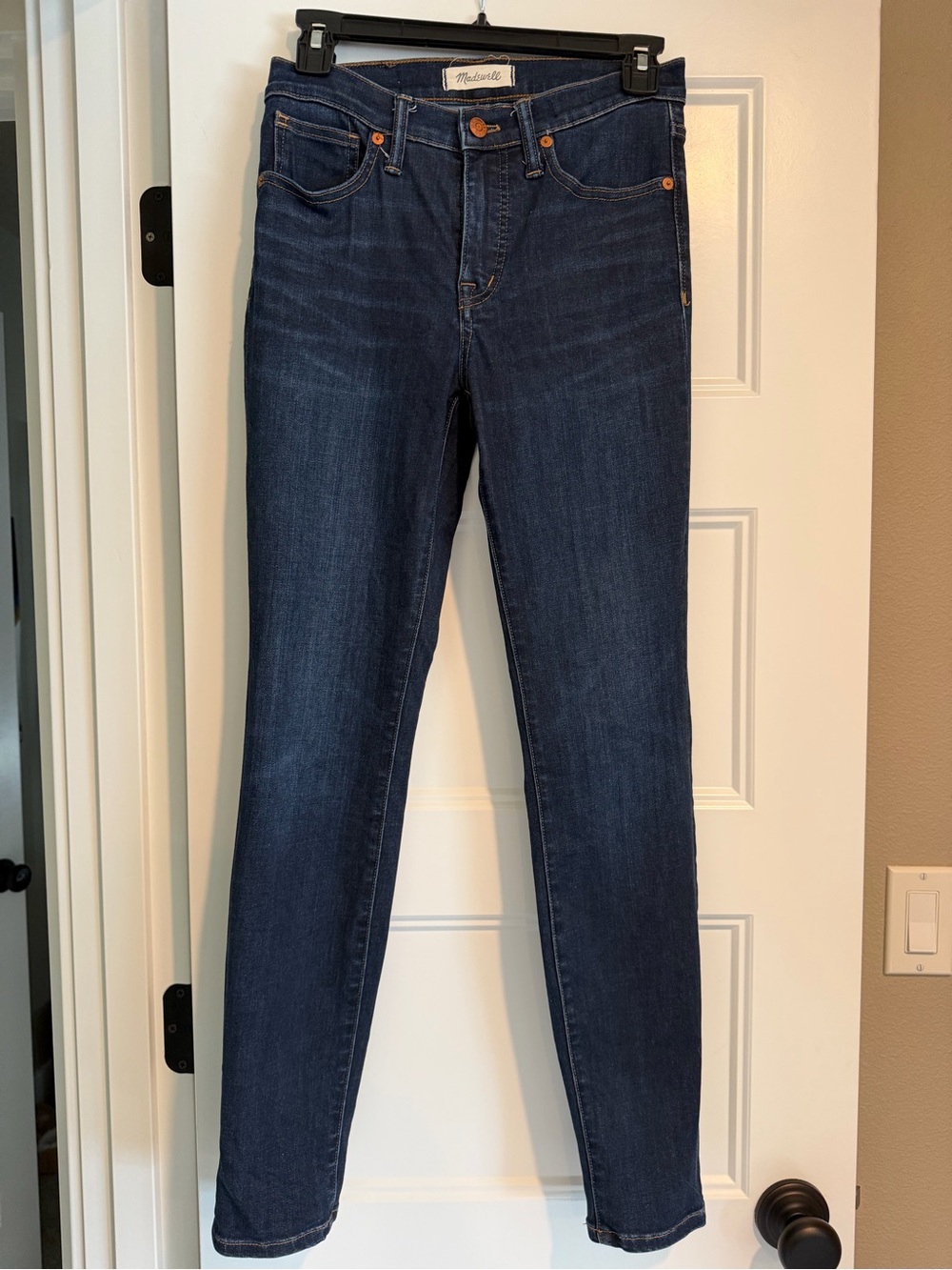 Madewell Dark Indigo Skinny Jeans